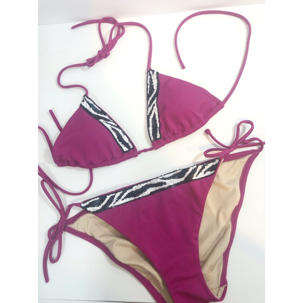 Zebra Victorias Secret Triangle Bikini
